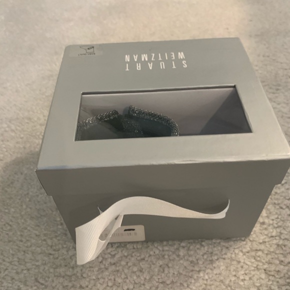 Stuart Weitzman girls black and silver booties ! - Picture 6 of 6